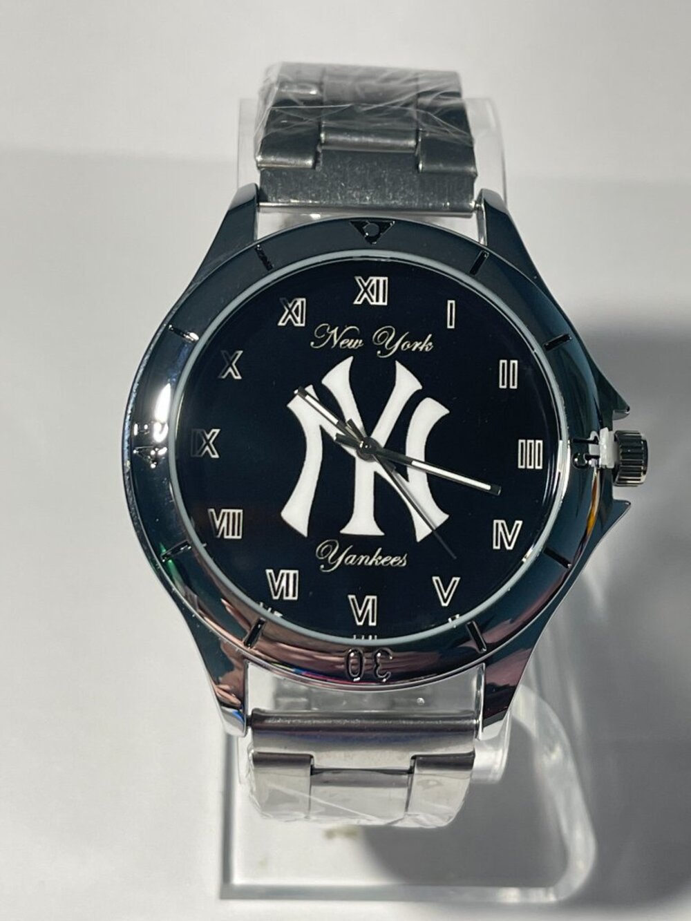 New York Yankees MLB Stainless-steel Men's Watch NEW - Picture 3 of 9